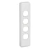 Clipsal Classic C2000 Series Switch Grid Plate and Cover 4 Gang, Architrave | White Electric | C2034-WE