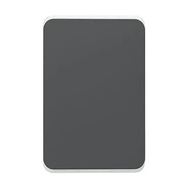 Clipsal Iconic Switch Plate Skin Blank, Horizontal/Vertical Mount | Anthracite | 3040C-AN