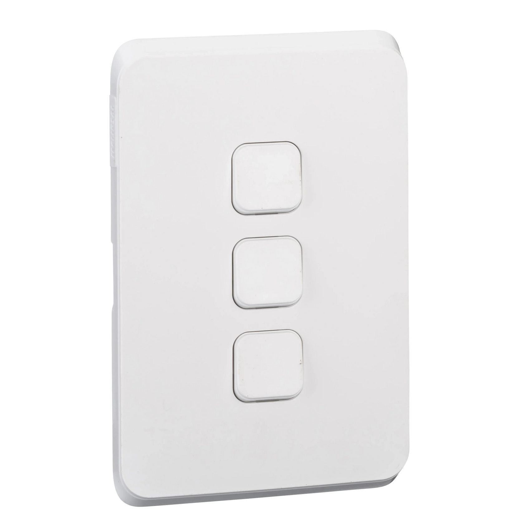Clipsal Iconic Switch Plate Skin 3 Gang, Horizontal/Vertical Mount | 3043C-XW