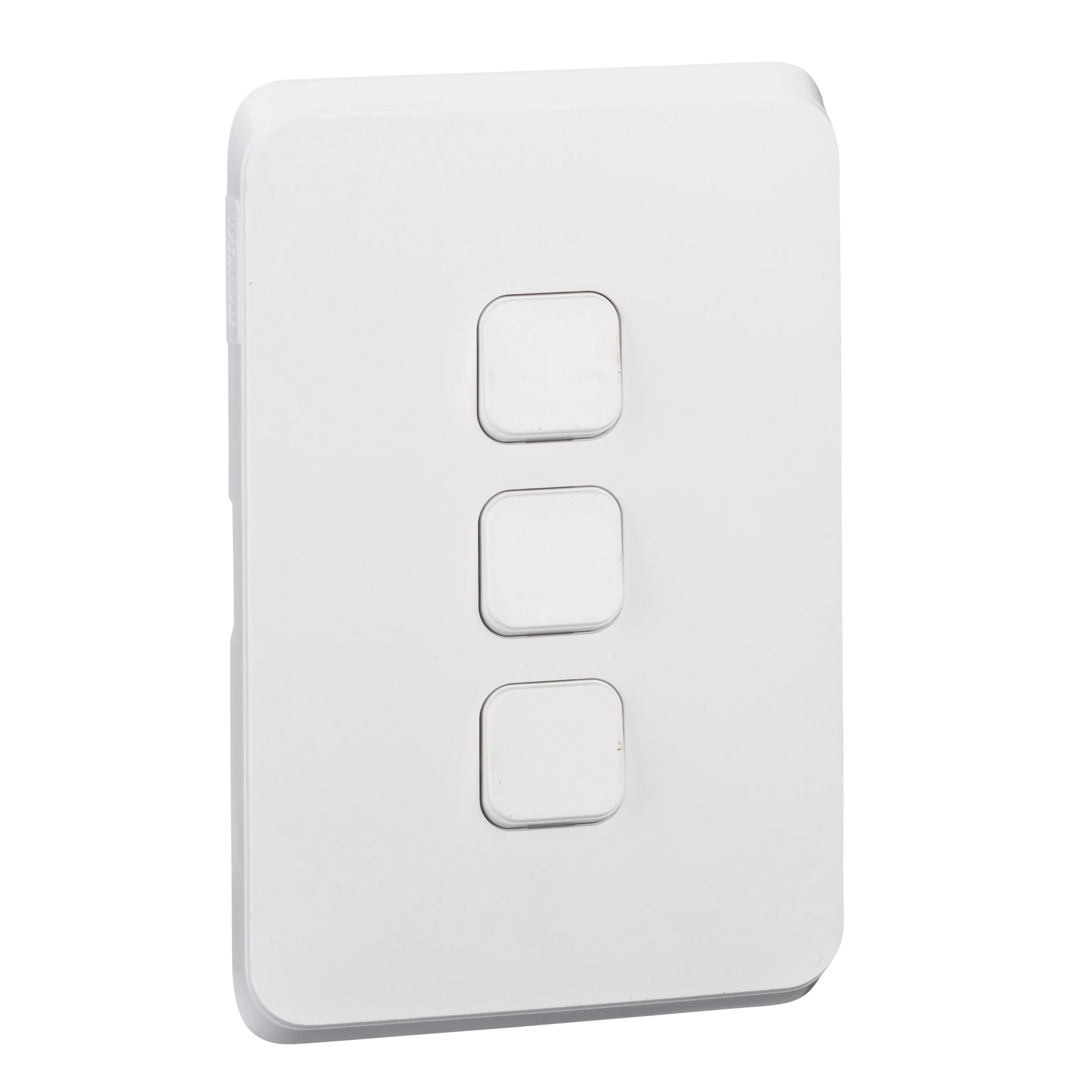 Clipsal Iconic Switch Plate Skin 3 Gang, Horizontal/Vertical Mount | 3043C-XW
