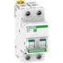 Clipsal MAX9 Miniature Circuit-Breaker (MCB) 2P, 50A, C Curve, 6000A, 415V, Distribution | MX9MC250