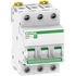 Clipsal MAX9 Miniature Circuit-Breaker (MCB) 3P, 40A, C Curve, 6000A, 415V, Distribution | MX9MC340