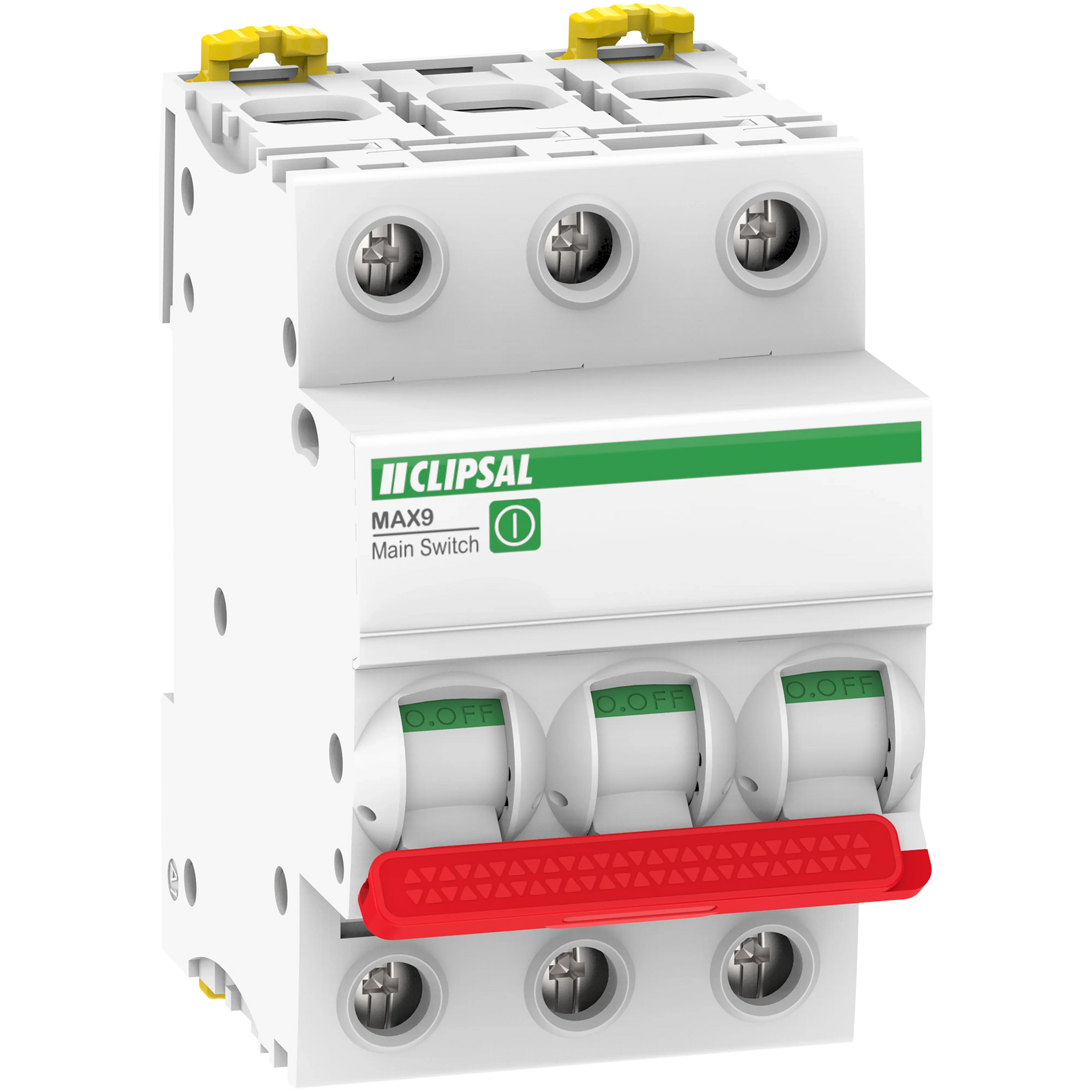 Clipsal MAX9 Isolator Switch 3P, 100A, 415V | MX9MS3100