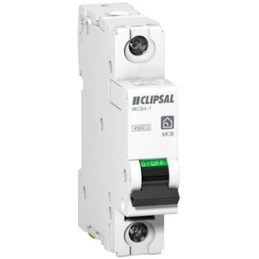 Clipsal Resimax Miniature Circuit Breaker MCB 1Pole 4.5kA 6A MCB4-106
