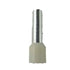 Alco Bootlace Ferrule Insulated Polyamide Ivory 16mmx28mm OAL 40/Pack | BLI-18/40