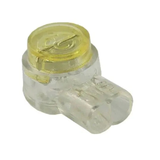 Alco Telecom Splice Connector Yellow 26-22 AWG 100/Pack | SC-Y