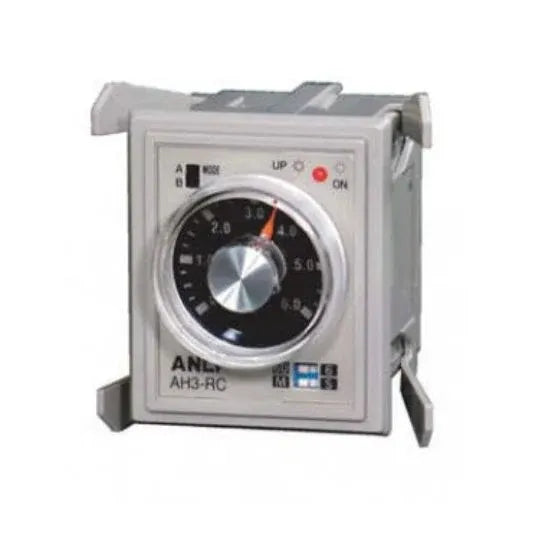 Anly Time Delay Relay Analogue Surface/Flush Mount 2 Mode DPDT SPDT Timer 1s/10s/1min/10min 24/240VAC/DC | AH3-RA