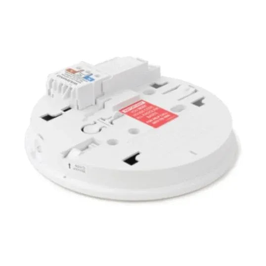 Brooks Smoke Alarm Base Wireless Mains Powered 230 VAC Plastic 150mm x 37mm 10 Year Rechargeable Lithium | EIB168RC