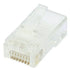 Cabac Modular Plug RJ45 8P8C CAT5e UTP Round Solid Core 100 Pack | 0688RSL-C