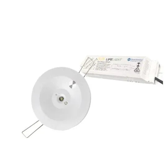 Clevertronics Emergency Luminaire LED 0.3W 240V Non-Maintained White Integral LED Driver 3.2V 3000mAh Li-Iron Phosphate | ELIFE-X-LI