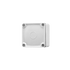 Clipsal Adaptable Box w/Opaque Lid General Purpose Weatherproof Rectangular Industrial Grey IP56 PVC 77 Wx54 Dx77 H mm | 265/1GRY