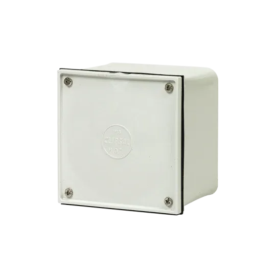 Clipsal Adaptable Box w/Opaque Lid General Purpose Rectangular Industrial Grey IP56 PVC 108 Wx76 Dx108 H mm | 265/3GRY