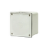 Clipsal Adaptable Box w/Opaque Lid General Purpose Rectangular Industrial Grey IP56 PVC 108 Wx76 Dx108 H mm | 265/3GRY
