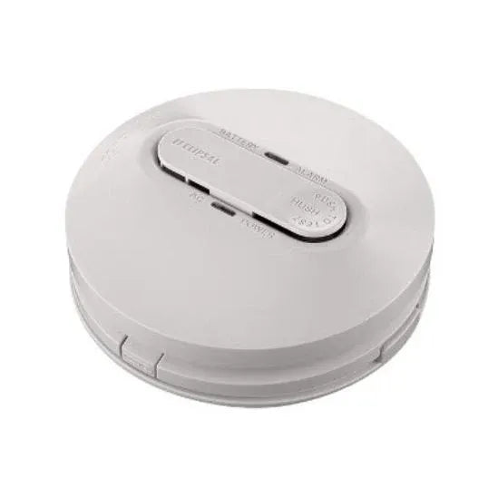 Clipsal Smoke Alarm Photoelectric Type 220-240 VAC 6.9-7.5 VDC Rechargeable Sealed In Lithium-Ion Battery Surface | 755RLPSMA4