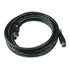 Digitek Quad TV Fly Lead PAL Male to PAL Male Black | 06A18MQB