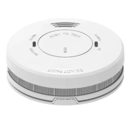 Emerald Planet Hybrid Smoke Alarm 240V Lithium Ion Photoelectric Optical Chamber 10 Year Battery | EP-HYB-240-10