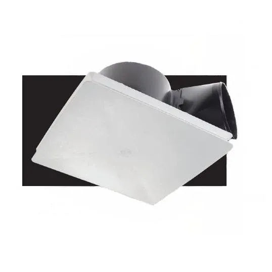 FantechTrade Ceiling Grille Square 353mm White 10in Fan Body | RESPG150SQWH