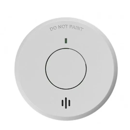 GSME Trader Smoke Alarm 3 Volt DC Lithium Photoelectric Sensing Technology >= 85 dB(A) at 3 mtr Ceiling or Wall | BESMOKEY10BW