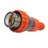 GSME Trader Buffalo Straight Plug 10A 500V 4Pin IP66 M25 x 1.5 192mm HT x 79.8mm WD | BUP410