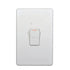 GSME Oven Switch Flush Mount Standard 1 Gang 45A 250V 2 Pole Vertical White | PUSWDPOV45