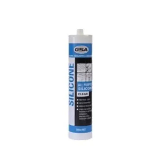General Trade Supplies All Purpose Silicone Clear 300 ml | 6976C