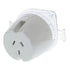Tesla Socket Outlet Surface Mount Rear Connect 10A 3 Pin White | TESSSCSECCO