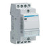 Hager DIN Contactor 4 Pole 8.5A AC3 25A AC1 230V 4NO DIN Rail Mount | ESC425