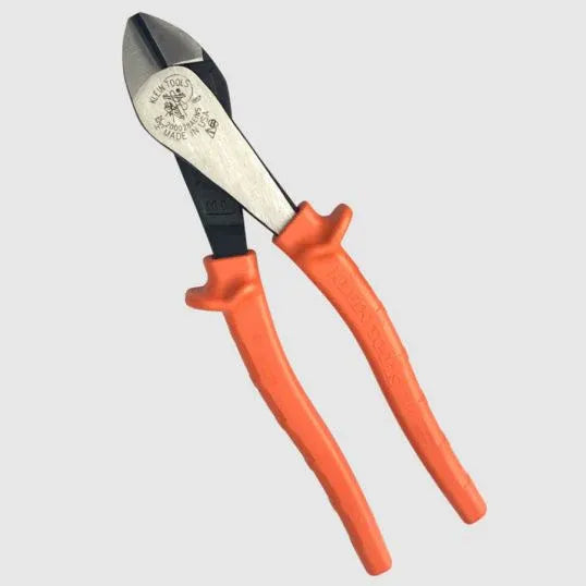 Klein Cutting Snipers 1000 Volt Induction Hardened Steel Body Orange Handle 8 Inch | A-2000-28A-EINS