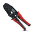 Klein Ratcheting Crimper Steel Red & Black Handle For 10-22 AWG Insulated Terminals | A-3005CR