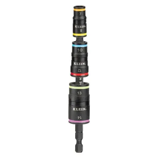 Klein Impact Rated Flip Socket Set Alloy Steel 4 Piece | A-32933M