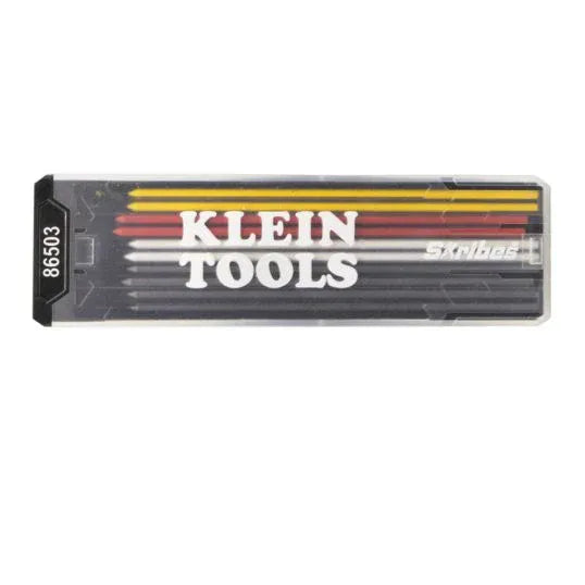 Klein Replacement Leads 5.88X1.74X0.25 inch ABS Plastic White/Yellow/Red/Graphite | A-86503