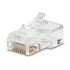 Klein Pass-Thru Modular Data Plug Cat6 RJ45 PVC Clear 50 Pack | A-VDV826-703FIX