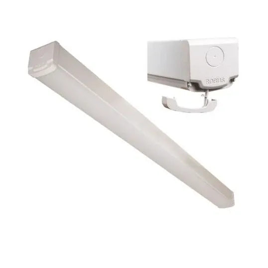 Robus Duke 2 LED Emergency Batten Quad Wattages Tri-CCT White 4ft IP20 | RDKX12CCT3E-01