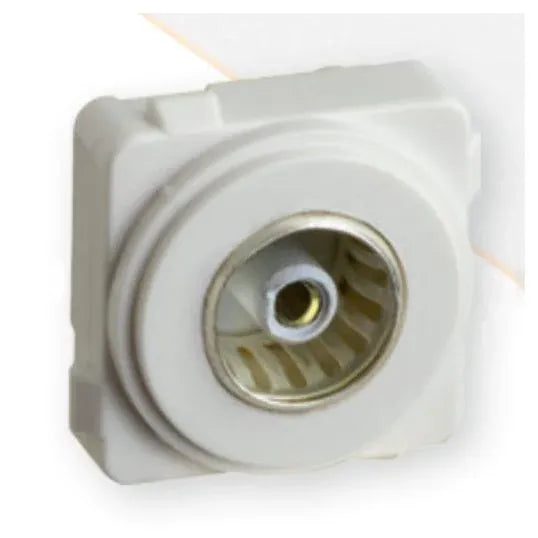Legrand TV Outlet Socket Mechanism PAL to F Connector White | EMPFWE