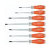 Screwdriver Set Phillips/Slotted No.1-2/3.5-6.5mm 7 Pieces | KTK0407S