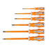 Major Tech Screwdriver Set Insulated 1000V 6 Piece Chrome Vanadium Steel | KTUK0306