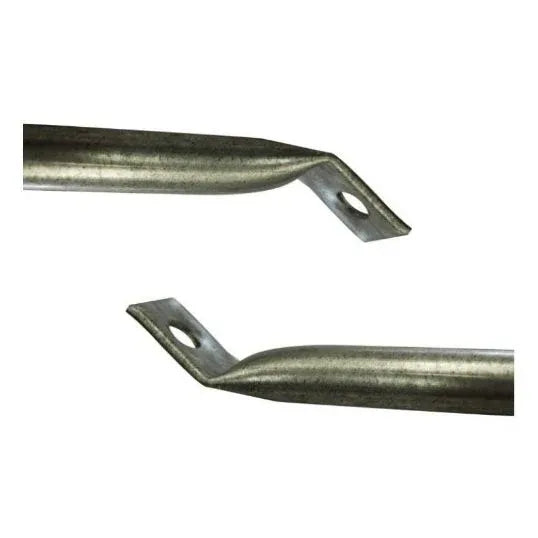Matchmaster Hockey Stick Stay Bar For Use With 2.4 m Curved Fascia Galvanised Steel Metallic | 11MM-HSS8FT