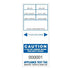 Managed Marketing & Sales SL Series Test Tag Heavy Duty Self Laminating All States Except NSW June To August Blue | SLB