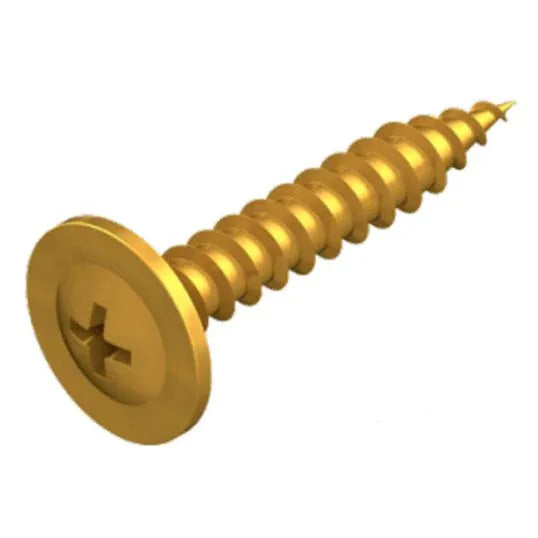 Matelec Self Tapping Screw 8Gx32mm Button Head Needle Point C2 Corrosion Resistant 200 Pack | BTN-G8M32