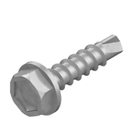Matelec Roof Screw 12G Hex Galvanised 200 Pack | HXD-G12M20/G