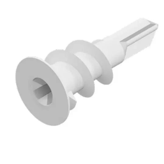 Matelec Nylon Plaster Fixing Screw 33mm Zinc Plated | PSD-M33/N