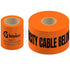 Matelec Underground Warning Tape 150mmx500m 1mm Thick Orange | TAPE-WARN/500
