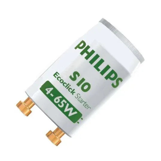 Philips Fluorescent Starter Switch 220/240V Polycarbonate Blue F/4-65W Fluorescent Lamps | S10