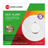 Red Smoke Alarms RF Wireless Lithium Heat Alarm White | RHA10RF