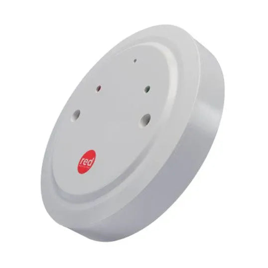 Red Smoke Alarms Relay Unit 220-240V 100mA 3V Lithium Ceiling/Surface/Wall White W/Wireless RF 433.92MHz Button Screw | RRURF