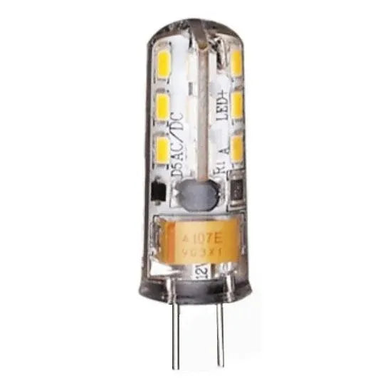 E-Star LED Lamp Non-Dimmable 1.5W 12V G4 2-Pin Daylight 6000K 100 Lumens | G4L15DL