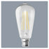 SAL Vintage Filament LED Lamp Dimmable 8W 240V B22 Warm White 3000K 1050 Lumens Clear | LST21WW/B22D/C
