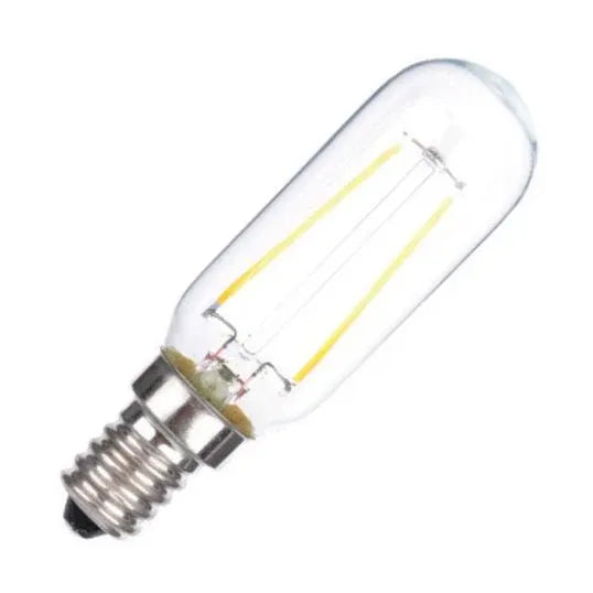 E-Star LED Lamp T25 Non-Dimmable 2W 240V E14 Warm White 3000K 200 Lumens Clear | LT25F830E14