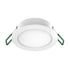 SAL Tradegem II LED Downlight Dimmable 9W 3000/4000/5700K 900/1050/1000lm 110deg 92mm Cut Out White IP44 Flex & Plug | S9141TC2WH