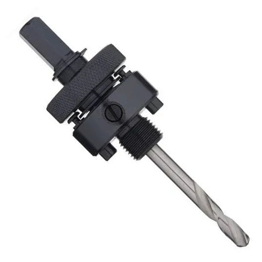 Alpha Holesaw Arbor with Pilot Drill Large Hex Shank For 32-250mm Holesaws | ARB-2